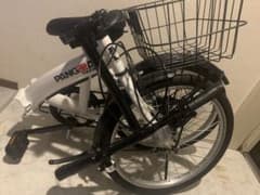 PANGAEA 折り畳み自転車　白のサムネイル