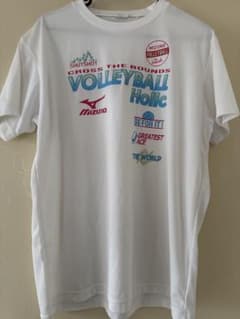 Mizuno バレーボール Tシャツ XL ホワイトのサムネイル