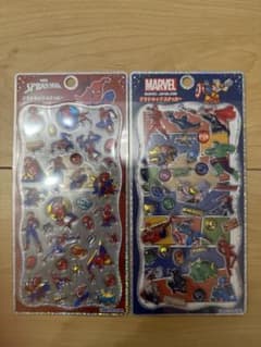 MARVEL 스파이더맨 쁘띠 드롭 스티커 2종 세트 2