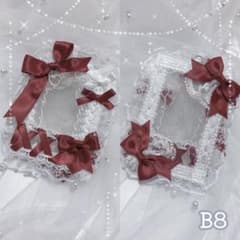 【26】B8 赤 両面使用可能 トレカケースのサムネイル