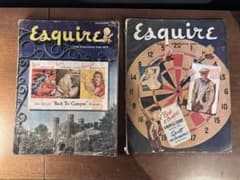 ビンテージ Esquire 雑誌 2冊セット - メルカリ