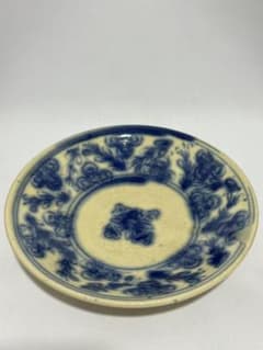 伊藤聡信　印判　7寸皿【メルカリ便】約21cm プレート　丸皿　新品未使用 レア 伊藤聡信さん 印判皿 - メルカリ