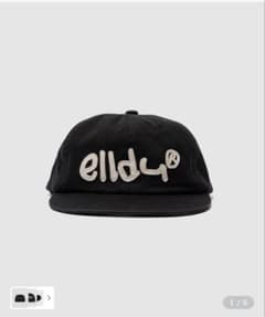 ELLDU キャップ 黒のサムネイル