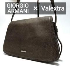 高級コラボ】valextra ヴァレクストラ ARMANI ショルダーバッグ