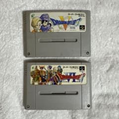 ドラゴンクエストV とVI スーパーファミコンのサムネイル