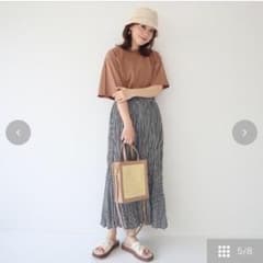 ★新品 shimamura しまむら×てらさん ギンガムチェック柄スカート Mのサムネイル