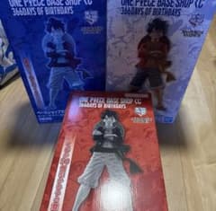 ONE PIECE BASE SHOP 一番くじ フィギュア 3種類セット ONE PIECE BASE SHOP ワンピースベースショップ 一番くじ3体 - メルカリ