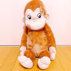 おさるのジョージ ギガジャンボペロリ ぬいぐるみ SnowMan 向井康二