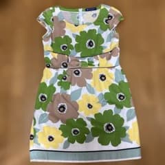 M'S GRACY 花柄 半袖ワンピース 40お値下げしました - メルカリ