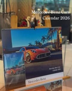 Mercedes-Benz Cars Calendar 2026のサムネイル