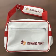 Renaissance プールバッグ ホワイト/レッドのサムネイル