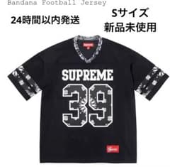Supreme Bandana Football Jersey 黒S 新品 - メルカリ