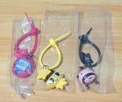 たまごっち カラフルマルチチャーム2 たまごっち、まめっち、おやじっち セットのサムネイル