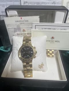 RAYMOND WEIL AMADEUS200 ゴールド クロノグラフ長渕剛 RAYMOND WEIL AMADEUS200 ゴールド クロノグラフ長渕剛 - メルカリ