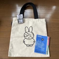 ミッフィー　オランダ国立美術館　トートバッグ＆ピンバッジ　セット ミッフィー オランダ国立美術館 トートバッグ＆ピンバッジ セット