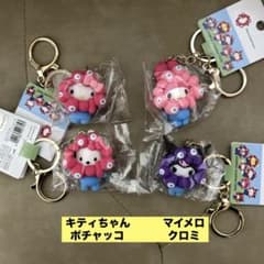 ミャクミャク サンリオパステルカラーキーホルダー クロミキティ