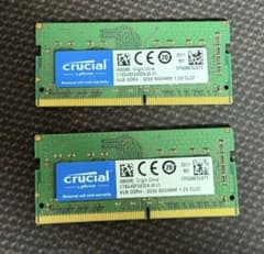 Crucial DDR4-3200 SODIMM 8GB 2枚セットのサムネイル