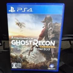 ゴーストリコンワイルドランズps4版ディスク傷無しのサムネイル