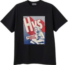 HYSTERIC GLAMOUR Hys プリント Tシャツ ブラック - メルカリ