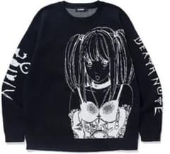 Xーlarge Death note コラボ ニット 弥海砂 ミサミサのサムネイル