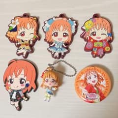 ラブライブ！サンシャイン!! 高海千歌 ラバスト 缶バッジ まとめ売り