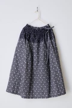 Vlas blomme / Floral print long skirt