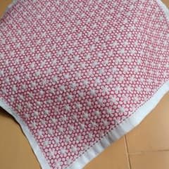 手づくり刺し子花ふきん　花つづりのサムネイル