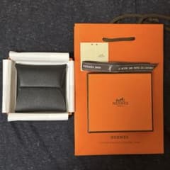 【新品未使用】HERMES エルメス バスティア コインケース　B刻