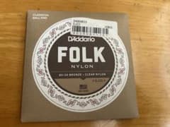 D'Addario EJ33 Folk Nylon ボールエンド　ナイロン弦のサムネイル