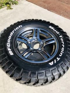 美品 BFグッドリッチMT 225/75R16 JB23 10型アルミ1本のサムネイル