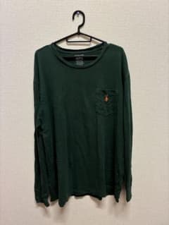 h*4様 Polo Ralph Lauren 長袖 ポケットTシャツ グリーンのサムネイル