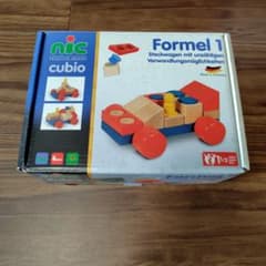 nic cubio Formel 1 木製 積み木【楽器セット付】　知育玩具のサムネイル