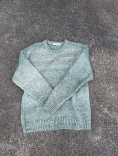 STONE HEAD 緑色 M クルーネックセーターのサムネイル