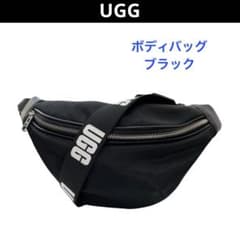 極美品 UGG アグ ボディバッグ ウエストポーチ カーキ キルティング UGG アグ ボディバッグ ウエストポーチ ショルダーバッグ