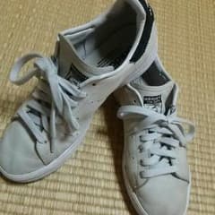 スタンスミス限定レア★ホワイト×ブラック24.5のサムネイル