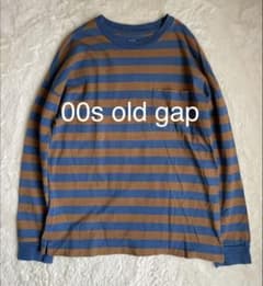 00s Y2K archive old gap ボーダーロンT - メルカリ