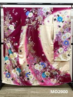 振袖 金彩 銀彩豪華 刺繍 紋意匠 身丈 157cm 撥水加工済 MO2900 - メルカリ