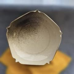 美品 清水焼 荒土吹墨五角 鉢 東哉 共箱入り 美品 清水焼 荒土吹墨五角 鉢 東哉 共箱入り - メルカリ