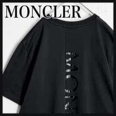美品☆高級モデル☆ラバーロゴ】モンクレール Tシャツ 半袖 入手困難