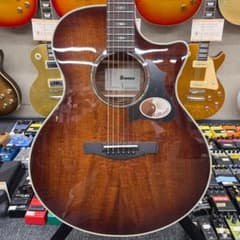 12391】Ibanez AE340FMH-MHS エレアコ - メルカリ