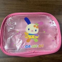【新品】アベイル サンリオ ウサハナ ポーチ ピンクのサムネイル