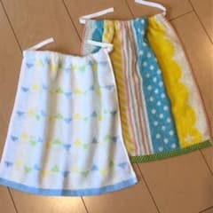 おりこうタオル　ブルー系　2枚セットのサムネイル