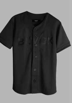 blvckparis  ブラックパリ ビックロゴ ベースボールシャツのサムネイル