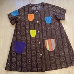 marimekko イロイネンタッキ ハッピードレス 110のサムネイル