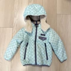 Patagonia フリース ボアジャンパー リバーシブル 中綿 3T 90のサムネイル