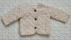 H&M ベビーアウター キルティングジャケット 2-4m/62cm 花柄