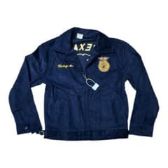 FFA ジップアップジャケット ネイビー　コーデ 90s 80sュロイのサムネイル