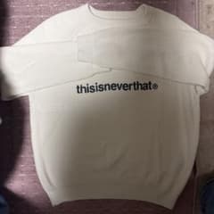 thisisneverthat リブ編みセーター クリーム色 - メルカリ