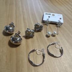 シルバー イヤリング 4点セット まとめ売りのサムネイル