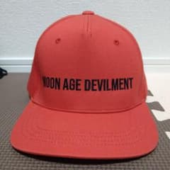 清春 MOON AGE DEVILMENT ロゴ キャップ レッド - メルカリ